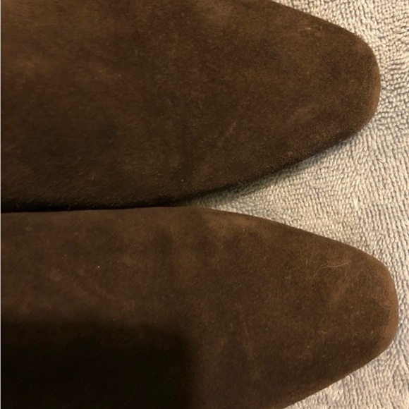 Aquatalia Brown Suede Chelsea Ankle Boots | Italy | Size 9 - Picture 5 of 6